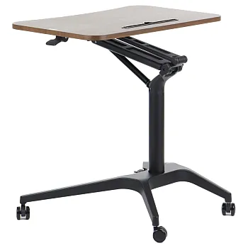 Bord med justerbar højde, bordhøjde 73,5 - 104 cm, bundbredde 71 cm, overflademål 72x48 cm, forskellige farvekombinationer
