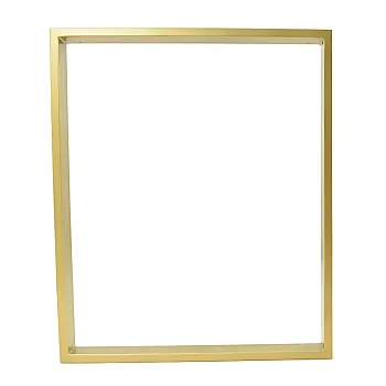Guldfarvede stålbordben (sæt af 2), størrelse 72x40 cm – holdbart, moderne rektangulært design til gør-det-selv skriveborde &amp;amp;amp; spiseborde