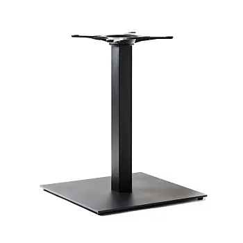 Perna central de mesa HoReCa feita de aço, para tampos de mesa até 100x100 cm, para mesas de café, mesas de jantar ou mesas de bar, em qualquer cor RAL