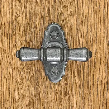 Aknakäepide terashall, pikkus: 8,5 cm, komplektis 4 tk