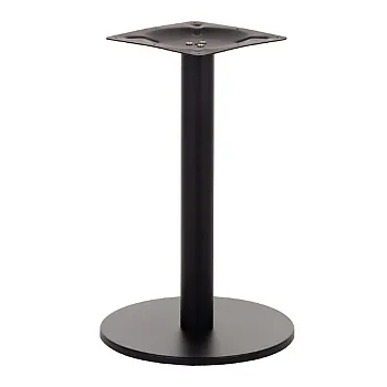Metalinė centrinė stalo koja, juoda, Ø40 cm, aukštis 71,5 cm