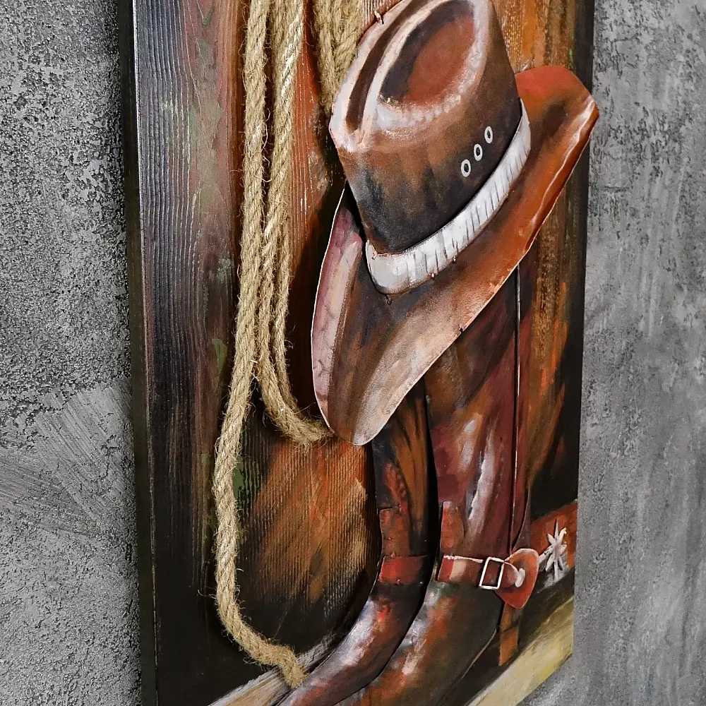 SUPERDANT Targhe in Metallo con Codice Da Cowboy Poster Retrò In Metallo con Scritta Riding Decorazione Da Parete Vintage con Scritta Cowboy Cartello