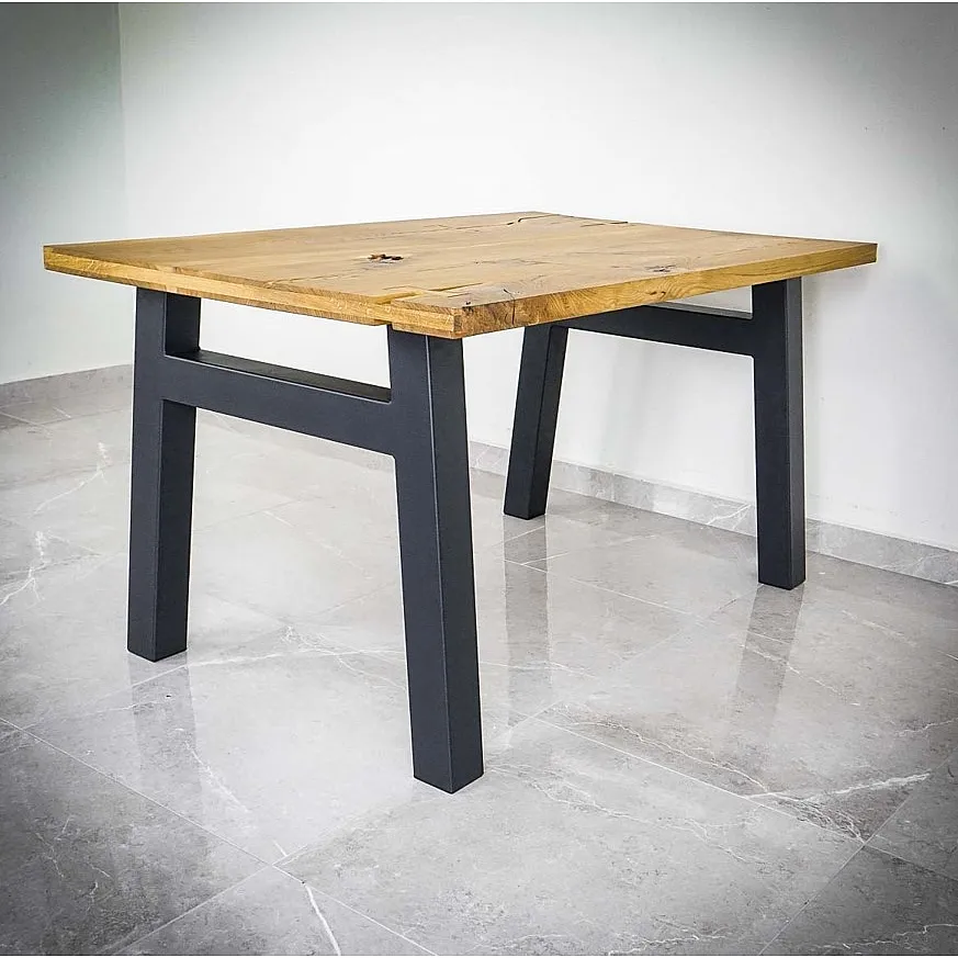 Gambe Per Tavolo In Metallo 71,1 Cm – Design Industriale A Ragno, Con Protezioni Regolabili Per Pavimento, Per Tavolino Da Caffè O Tavolo Da Pranzo FAI DA TE