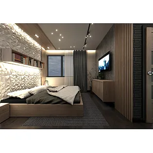 Decoratieve wandpanelen van polystyreen, 60x60cm, kleur wit, set van 12 stuks.
