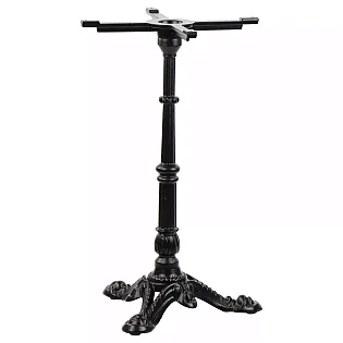 Baza centrala masa fonta, culoare neagra, inaltime 72,5 cm, baza 42 cm, greutate 13,5 kg
