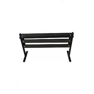 PVC panelli, kendi başına duran çelik mezarlık bankı, uzunluk 72 cm veya 82 cm