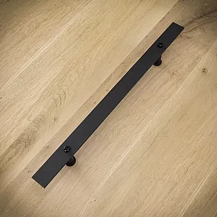 Mâner de ușă extra lung, elegant, din oțel, înălțime 60 cm sau 100 cm, greutate 1,34 sau 2,10 kg, set de 2 buc.