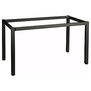 Tafelonderstel met vierkante poten, afmeting 116x76 cm, hoogte 72,5 cm, diverse kleuren onderstel