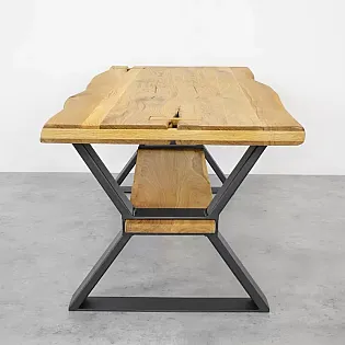 Conjunto de 2 pernas de mesa de metal industrial moderno Prestige tamanho 40x45 cm base durável para mesa de café e banco