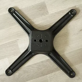 Robust ståldobbelt piedestal bordbase, 60 cm 72 cm 106 cm højde, passer til bordplader op til 16090 cm, kommerciel stabilitet til spise-, bar- restaurantborde, i enhver RAL-farve