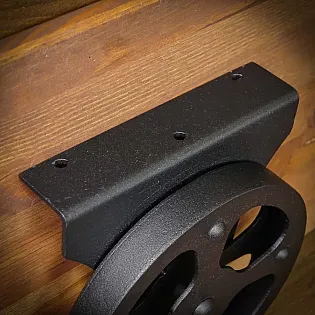 Teräksiset huonekalupyörät, halkaisija 12 cm 20 cm, 2 kappaleen sarja