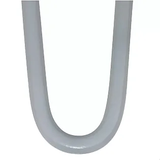 12 mm ümarvarrastega lauajalad kõrgusega 61 cm, komplektis 4 tk, must, valge, hall või kuldne