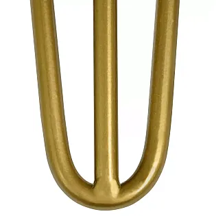 Üç katı çelik çubuktan yapılmış masa ayakları, çapı 12 mm, yüksekliği 61, 4lü set, siyah, beyaz, gri veya altın rengi