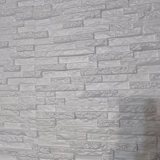 3D strafor taş efektli dekoratif duvar panelleri 60x60 cm, 12 adet set 4,32 m2
