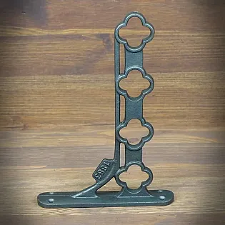 Penjador de roba de ferro colat de 23,5 cm joc de 2 unitats
