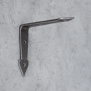 Regalträger aus Stahl Arrow, Maße 19,5x15cm, 2er Set.