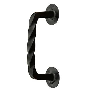Sürgülü kapılar için en yüksek kaliteli çelik bükülmüş metal kulp, uzunluk 19 cm, 4 parçadan oluşan set
