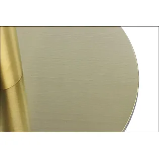 Bază centrală de masă de culoare aurie, din oțel inoxidabil, culoare aurie, înălțime 72 cm, bază inferioară 50 cm