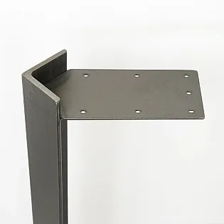 Metāla galda kājas, izgatavotas no tērauda, leņķa, augstums 75 cm, komplekts 4 gab.