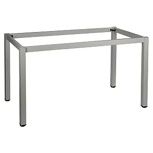 Cadre de table en métal revêtu de poudre avec pieds carrés, 72,5x56 cm, différentes couleurs de cadre