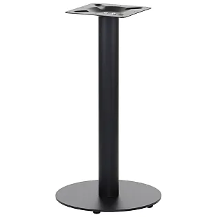 Metalinė centrinė stalo koja, juoda, Ø40 cm, aukštis 72 cm
