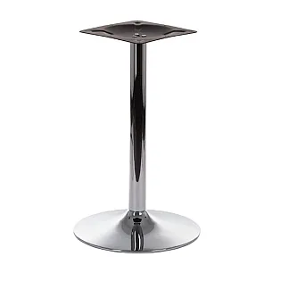 Bonn lárnach do bhord itheacháin, dath cróim, airde 71.5 cm, trastomhas an phláta bhun 45 cm