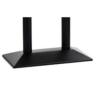 Baza de masa metalica cu 2 coloane din otel, vopsita cu pulbere, inaltime 72 cm, baza 69,5 x 39,5 cm