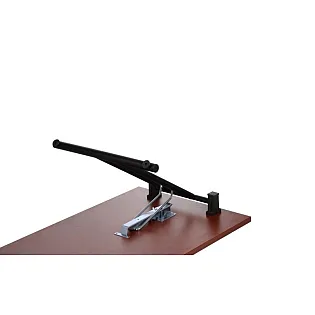 Fällbart bordsystem för konferensbord, fällbar stålram bredd 48 cm, färg svart eller aluminium bordsskiva ingår ej