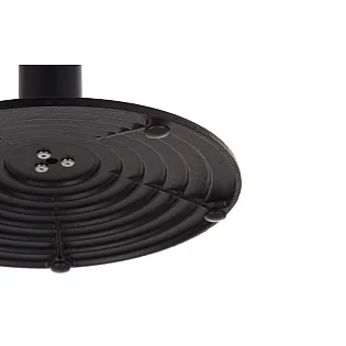 Base de mesa de hierro fundido con columna central, diámetro de la placa inferior 43 cm, altura 72 cm