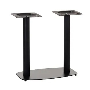 Baza masa metalica-coloane duble, inaltime 73 cm, baza masa 70x40 cm