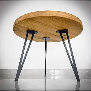 Moderne pin-vormige stalen meubelpoten voor eetkamer- of salontafel, hoogte 17cm 40cm 71cm, set van 4 stuks