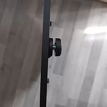 Base de mesa de aço, altura 72 cm, diâmetro da placa inferior 40,5 cm, peso 15 kg, para tampos de mesa até D 80 cm
