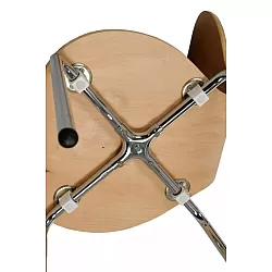 Plywood 4-delige stoelenset met handvat beuken of walnoot