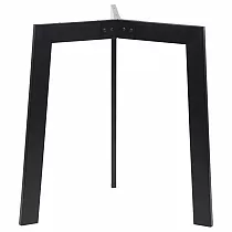 Foldable table frame for large surfaces, diameter 70 cm, height 72.5 cm