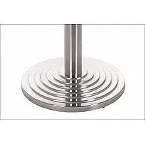 Edelstol Metal Dësch Basis, gebastelt, Duerchmiesser 45 cm, Héicht 71,5 cm