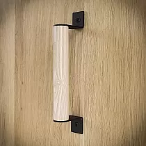 Wooden sliding door handle LEE, length 21 cm, set of 4 pcs.