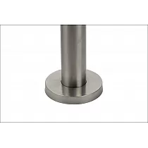 Metalowa centralna noga do stołu wykonana ze stali, mocowana do podłogi, wysokość 106 cm, średnica podstawy 17,5 cm