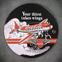 Decorative wall plaque, YOUR THIRST TAKES WINGS, 30 cm