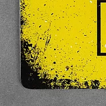 Placa decorativa de perete, ANGRY GAMER 1, 30x20 cm