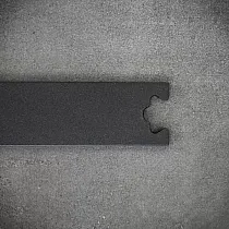 Lisäkiskosarja liukuovijärjestelmän pidentämiseksi 100 cm