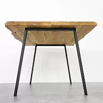 Fém asztallábak fekete színben PI Light, mérete 72x75 cm, 2 db-os készlet.