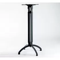 Kovová stolová podnož so 4 nohami, pre štvorcové stolové dosky do 80x80 cm, rôzne výšky a farby