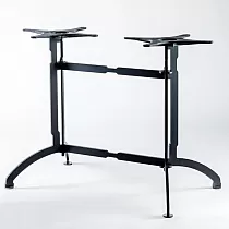 Tischfuß aus Metall, Höhe 72 cm, für Tischplatten bis 160 x 90 cm, verschiedene Farben, 26 kg