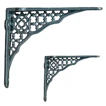 Cast iron shelf support, bracket with dimensions 17x21 cm, holder Net - set of 2 pcs
