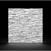 3D-styrofoam dekorative vægpaneler med steneffekt 60x60 cm, 12 stk i sæt 4,32 m2