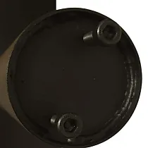 Picior de masă din oțel în formă pătrată cu coloană rotundă pentru suprafețe mari de masă de până la 120x120 cm, diferite înălțimi 60 cm, 72 cm sau 106 cm, în orice culoare RAL