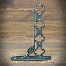 Čuguna drēbju pakaramais 23,5 cm komplektā 2 gab.