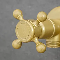 Faucet balla-suite déanta as práis le sconna píobáin uillinn, dath práis, airde 6,5 cm, fad gob 8 cm