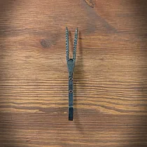 Sada vešiakov na oblečenie 5 ks, kovaný kov, hlava ovce, výška 10 cm