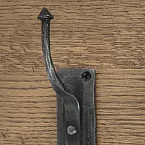 Sada vešiakov na oblečenie 5 ks, oceľ, Arrow, výška 20 cm